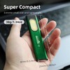 WARSUN Compact Multi-Mode Pocket LED Flashlight - 675LM, USB-C Rechargeable,