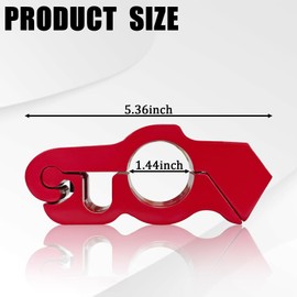 Hirificing Motorcycle Lock, Motorcycle Locks Anti Theft Heavy Duty Anti-Theft Throttle Lock Grip Brake Locks Bike Handlebar Lock, Security to Protect Motorcycle on Dirt Bike Moped Scooter Lock(Red)