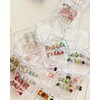 Nail Tips, 24 Pieces, Thumb Nail Stickers, Foot False Nails,