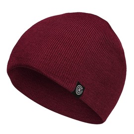 Original Beanie Cap - Soft Knit Beanie Hat - Warm and Durable (Maroon)
