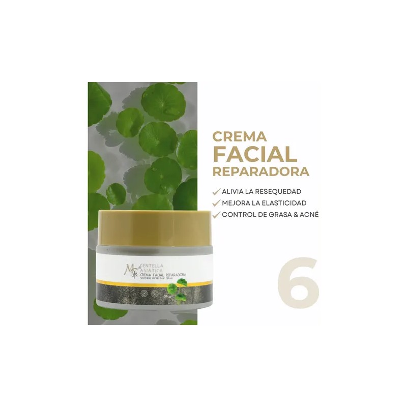 Set Facial 6 en 1 Mc Life con Centella Asiática