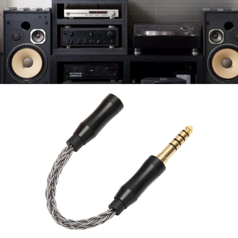 2.5mm Female to 4.4mm Male Sound Cable Single Crystal Copper