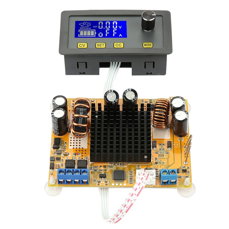 DCDC Adjustable 5A LCD Digital Automatic Stepup Stepdown Voltage Module