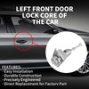 Front door lock cylinder 2 Keys, Compatible with 2015-2019 Hyundai