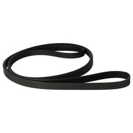 vhbw V-Belt Replacement for ZANKER 125445200/4, 125445210/3, 125024110/4, 125095900/2 for Tumble Dryer - 197.5 cm Black