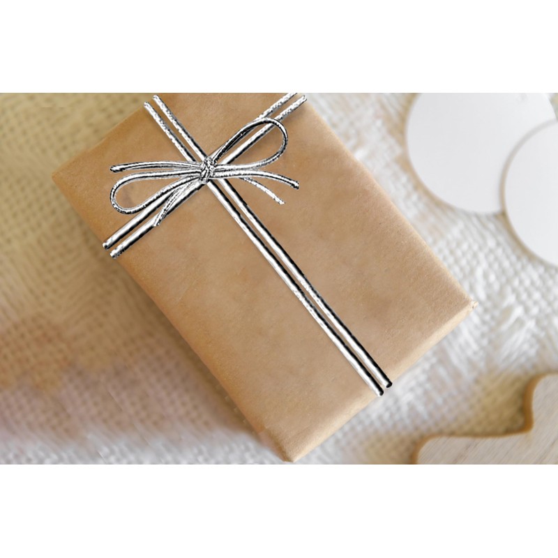 K-Kraft Silver Stretch Loops for Crafts and Gift Wrapping –