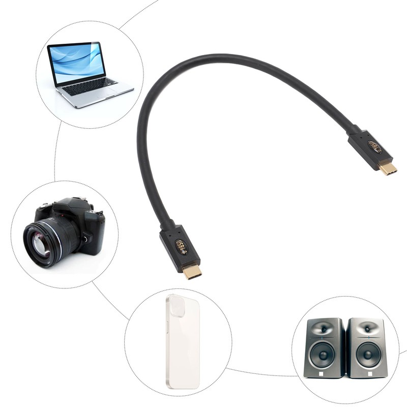 USB 4.0 Type C Data Cable Professional PD 240W 40Gbps