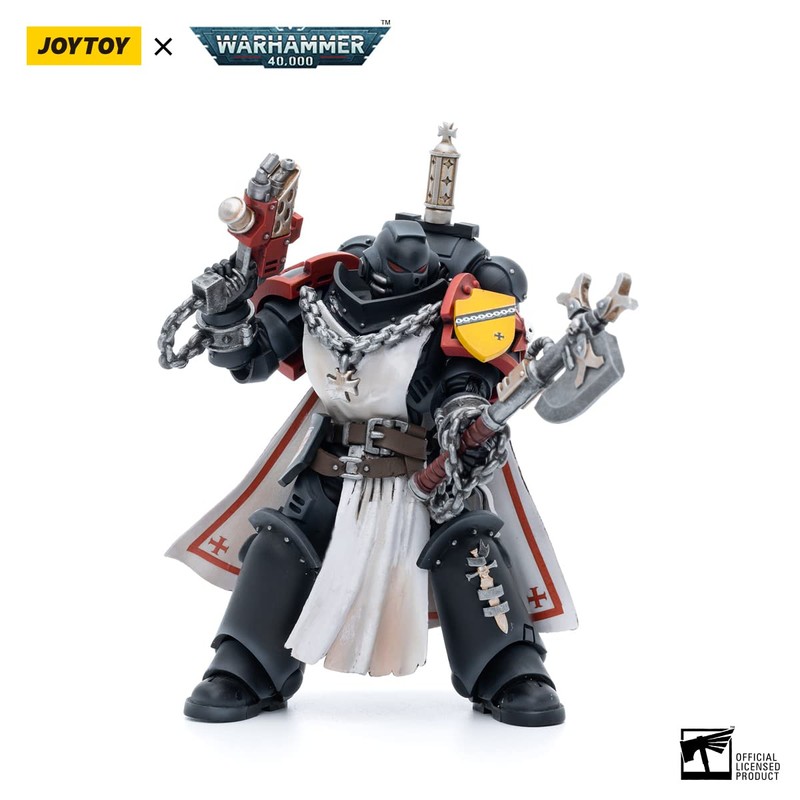 JoyToy Warhammer 40K: Black Templars Sword Brethren Granbertus 1:18 Scale