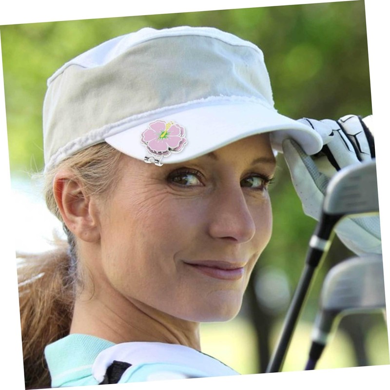 WOONEKY Golf Hat Clip Marker Decorative Portable Golf Marker for