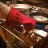 SpitJack Heat Resistant Fire Protection Fireplace Gloves for Grill, Welding,