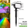 7 LED Solar Garden Lights Outdoor Waterproof Landscape Yard Pathway
