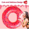 DMAR Pool Floats Donut Inflatables 23.4" Donut Pool Floats for