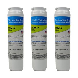 WaterSentinel WSM-2 Refrigerator Replacement Filter: Fits Whirlpool Filter 4 Filters (3-Pack)