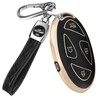 MEDZUK 4 Colours Key Case, Compatible with Hyundai Kona SX2