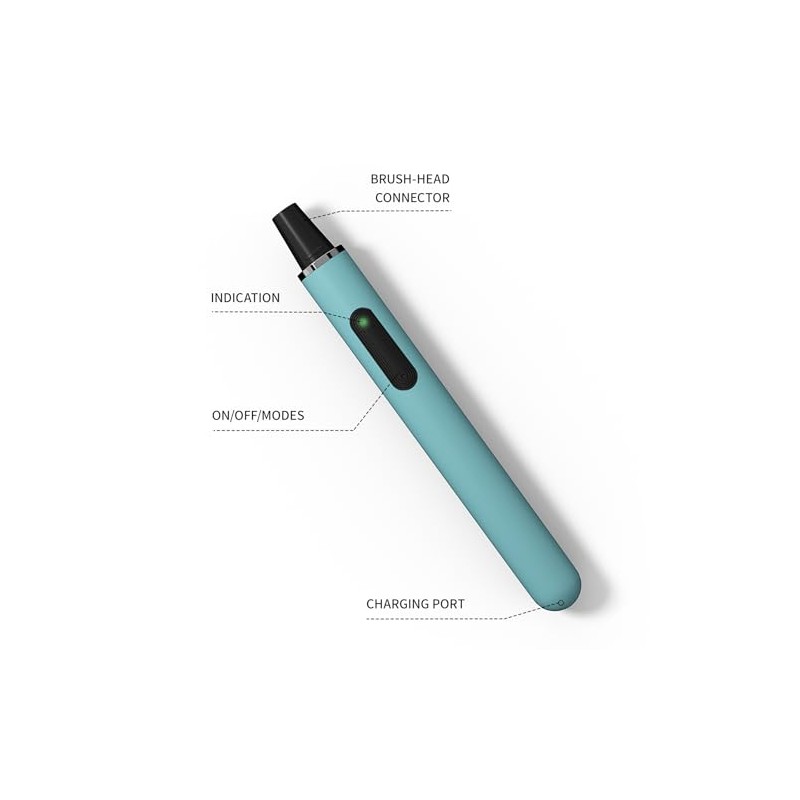 MIPOW i4 Sonic Electric Toothbrush Ultra Slim Thin Rechargeable Ultrasonic