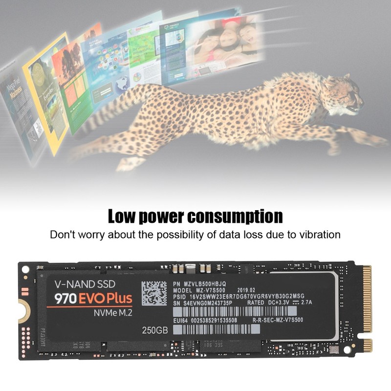 970 Evo Plus Internal Solid State Drive NVMe M.2 2280
