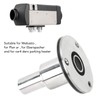 Aramox Stainless Steel Hull Outlet Exhaust Connector Straight Hull Exhaust