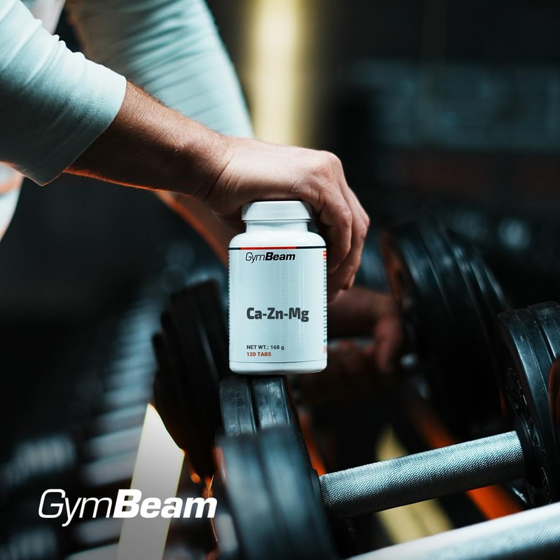 GymBeam CaZnMA Multimineral Capsules - Contains Calcium + Magnesium +