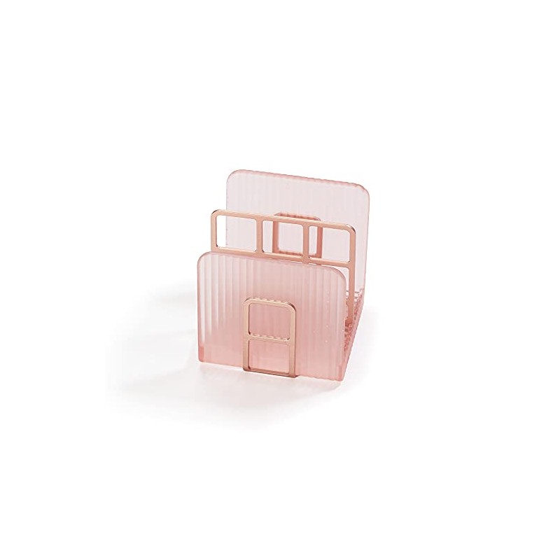 Polder Glamour Grids Cosmetic Storage Solution (Rose Gold) (Powders &