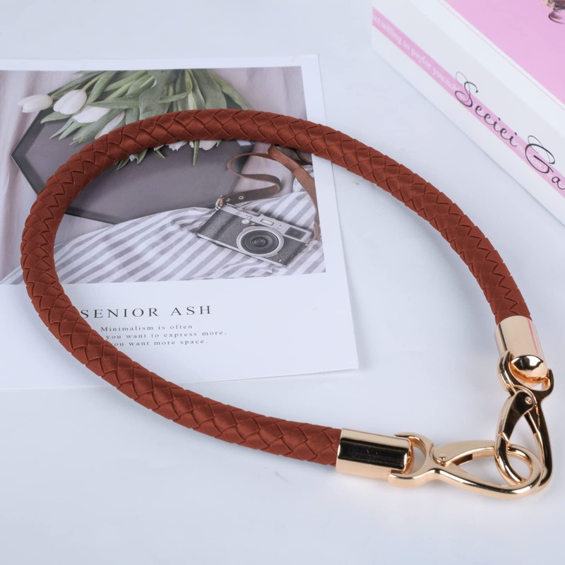besbomig Pack of 2 Bag Handle Replacement Straps PU Bag