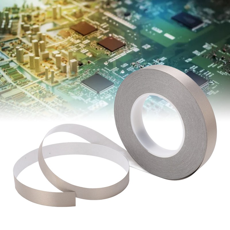 Conductive Cloth Adhesive Tape 0.12mm Thickness 19mm Width 50m Total