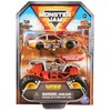 Monster Jam, 1:64 Scale Truck and Racing Car Set, Robust,