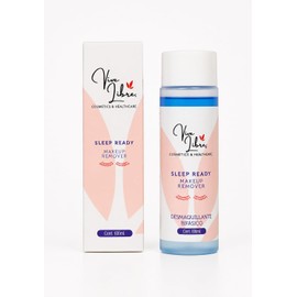 Sleep Ready Makeup Remover- Desmaquillante Bifásico- Elimina el Maquillaje a Prueba de Agua- Vive Libre Cosmetics