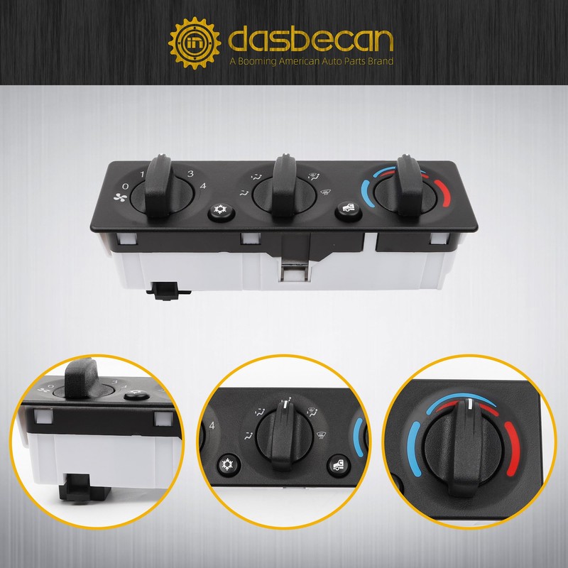 Dasbecan Q21-6012 Trucks HVAC Heater Climate Control Module Panel A/C