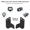 HZHIMO Polaris Ranger Pro-fit Rear Roof Cage Light Mount Bracket