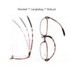 DOOViC DOOViC Blaulichtfilter Computer Lesebrille Braun Schildkröte/Eckig Rahmen Leichte Brille/Lesehilfe/Sehhilfe