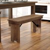 Flash Furniture Hercules Series 40" x 12" Commercial Grade Rustic