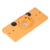 Hinge Hole Saw Jig ABS Concealed Hinge Drilling Guide Locator