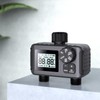 Cocoarm 2 Zone Sprinkler Timer Programmierbares Wassertimer für Gartenschlauch, Regenverzögerungshandbuch