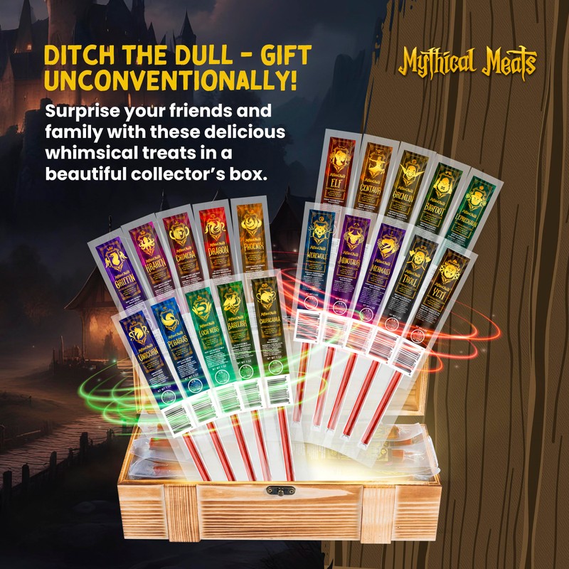Mythical Meats Deluxe Loot Crate – Indulge in 20 Exotic