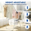 APEXCHASER Clothes Drying Rack, Stainless Steel Drying Rack Clothing with