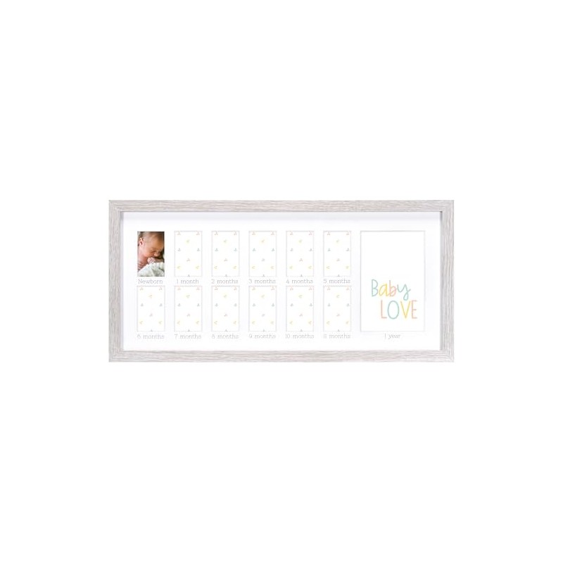 Malden International Designs 13 Opening Baby’s First Year Picture Matted
