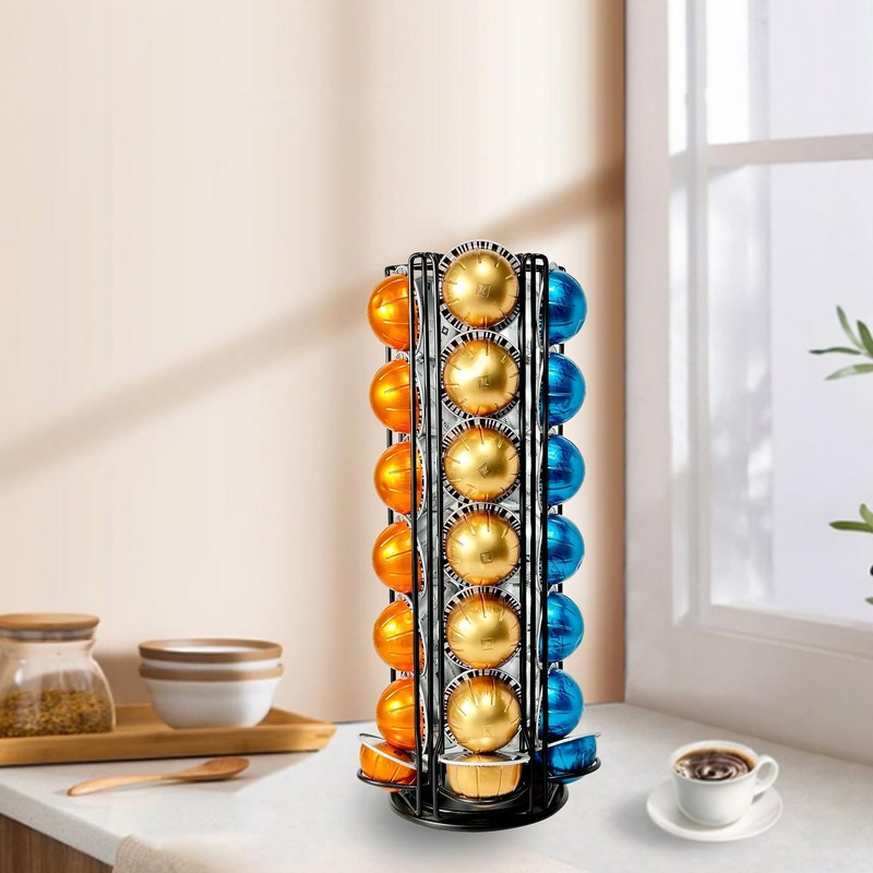 Wrobic Coffee Capsule Stand for Nespresso Vertuo Capsules, Nespresso Vertuo
