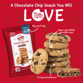 Classic Cookie, Crispy Mini Cookies, Chocolate Chip 4oz Bags, 24 Bags