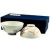 有田 Hasami 洸 琳窯 High 山寺 (choju-giga) Pairs Rice Bowl