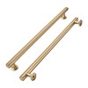 khtumeware 5 Pack 12 Inch(305mm) Champagne Bronze Cabinet Pulls Kitchen