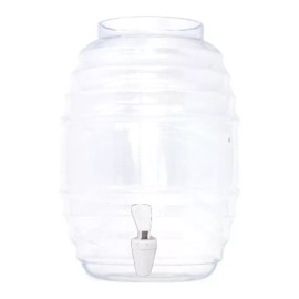 Barril Vitrolero De Plástico Con Llave 20 Lt