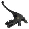 7/8" 22mm Left Clutch Brake Lever Perch With Mirror Mount