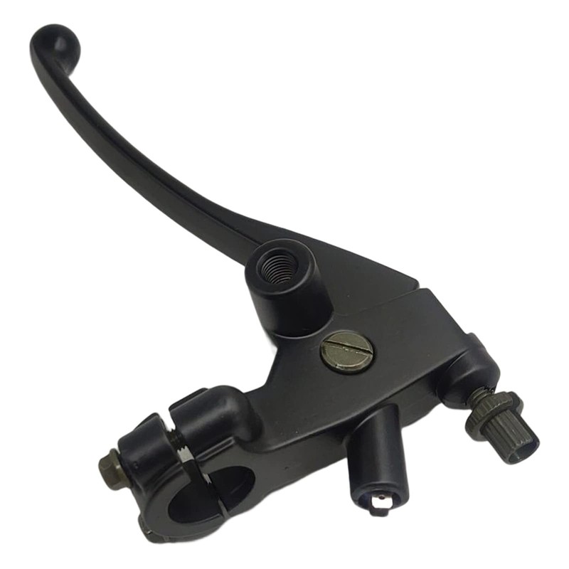 7/8" 22mm Left Clutch Brake Lever Perch With Mirror Mount