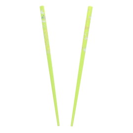 Set of Wooden Hair Sticks With Chinese Dragon Chopsticks - Green