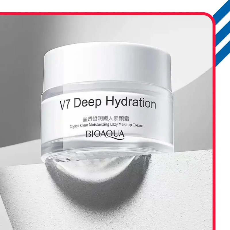 Crema Facial Bioaqua Vitaminas B3 B6 B12 Antiarrugas 50g.