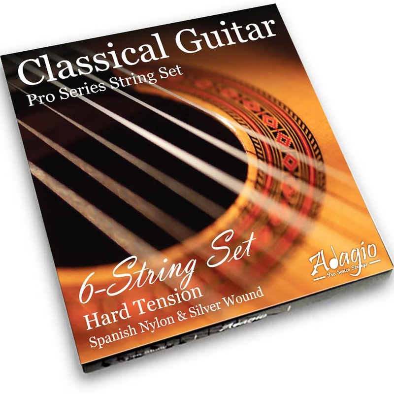 Guitar Strings - Adagio Pro Hard Tension Classical Guitar Strings