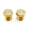 E-outstanding 3/8" Male NPT Thread Adapter Connector 2PCS 3/8Inch Male