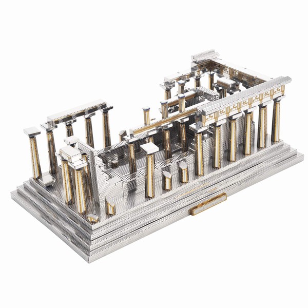 Microworld 3D Metal Puzzle, Temple of Athena Architecture Assembly Model
