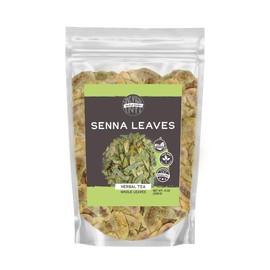 BIRCH & MEADOW 8oz of Senna Pods Whole, Herbal Tea, Mild Bitter Taste