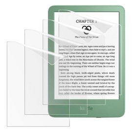 MoKo 4-Pack Anti-Glare Screen Protector for 6" All-New Kindle 11th Generation 2024/2022/10th Generation 2019, Full Coverage Premium PET Protective Film Eye-Caring Matte Screen Protector